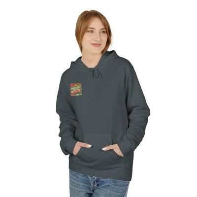 Unisex Midweight Softstyle - Fleece Hoodie Mindfulness Under the Mistletoe