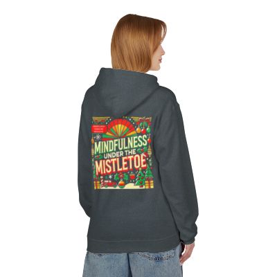 Unisex Midweight Softstyle - Fleece Hoodie Mindfulness Under the Mistletoe