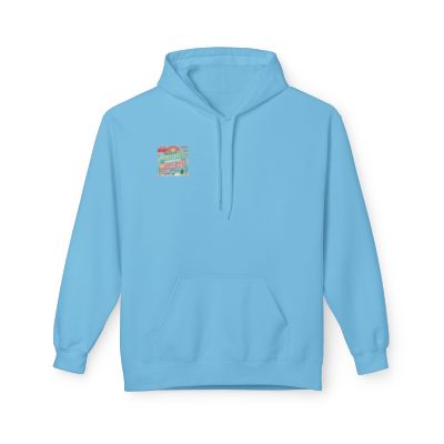 Unisex Midweight Softstyle - Fleece Hoodie Mindfulness Under the Mistletoe