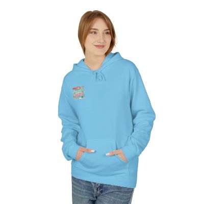 Unisex Midweight Softstyle - Fleece Hoodie Mindfulness Under the Mistletoe