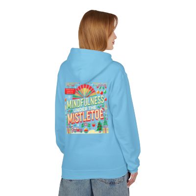 Unisex Midweight Softstyle - Fleece Hoodie Mindfulness Under the Mistletoe