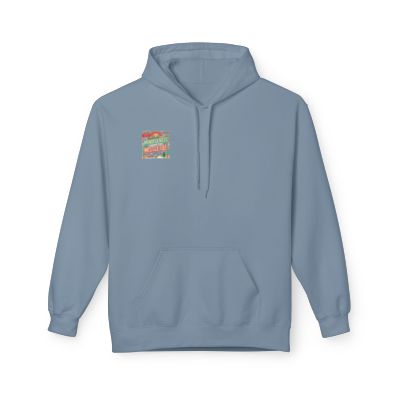 Unisex Midweight Softstyle - Fleece Hoodie Mindfulness Under the Mistletoe