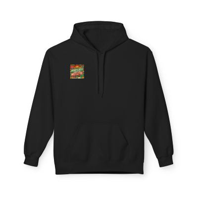 Unisex Midweight Softstyle - Fleece Hoodie Mindfulness Under the Mistletoe