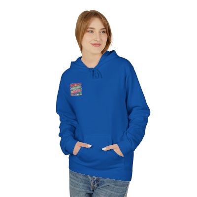 Unisex Midweight Softstyle - Fleece Hoodie Mindfulness Under the Mistletoe
