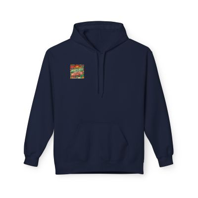 Unisex Midweight Softstyle - Fleece Hoodie Mindfulness Under the Mistletoe
