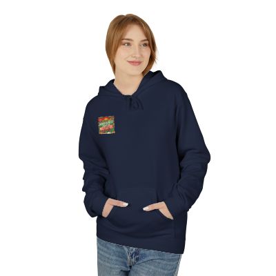 Unisex Midweight Softstyle - Fleece Hoodie Mindfulness Under the Mistletoe