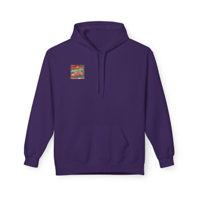 Unisex Midweight Softstyle - Fleece Hoodie Mindfulness Under the Mistletoe