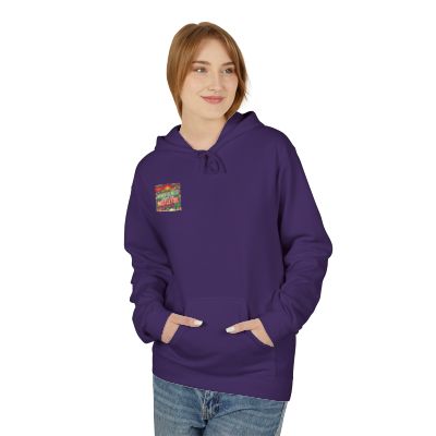 Unisex Midweight Softstyle - Fleece Hoodie Mindfulness Under the Mistletoe
