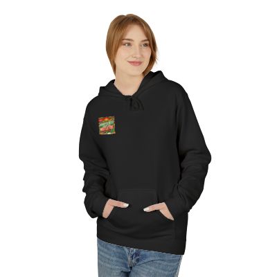 Unisex Midweight Softstyle - Fleece Hoodie Mindfulness Under the Mistletoe