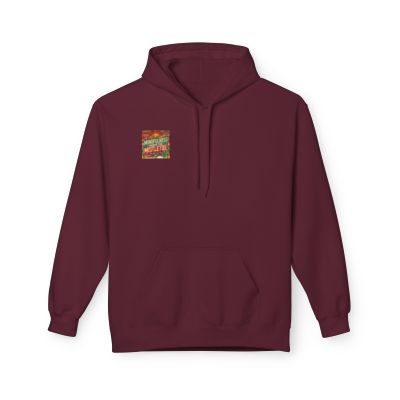 Unisex Midweight Softstyle - Fleece Hoodie Mindfulness Under the Mistletoe