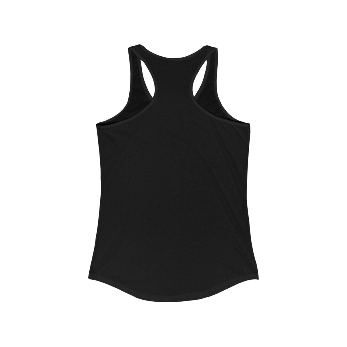 Womens Ideal Racerback Tank - Life Is Now Smile Lightweight, Slim Fit